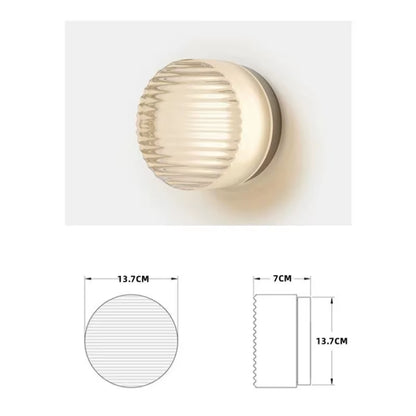 Minimalist Circular Wall Lights