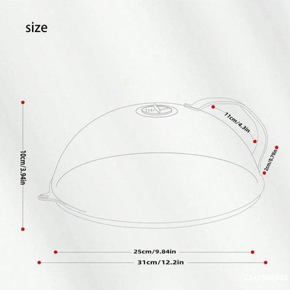 Microwave Splatter Cover with Handle, Reusable Microwave Lid for Food, Modern Kitchen Utensils, Kitchen Gadgets, Kitchen Accessories