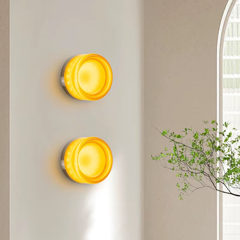 Minimalist Circular Wall Lights