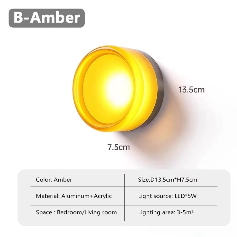 Minimalist Circular Wall Lights