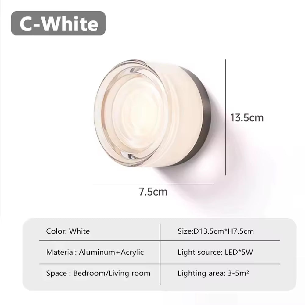 Minimalist Circular Wall Lights