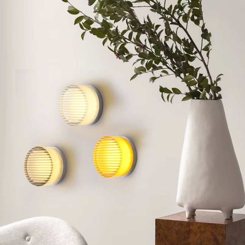 Minimalist Circular Wall Lights