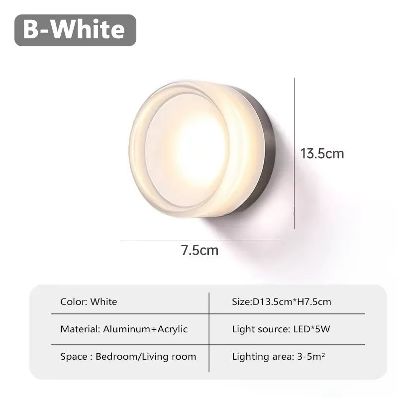 Minimalist Circular Wall Lights